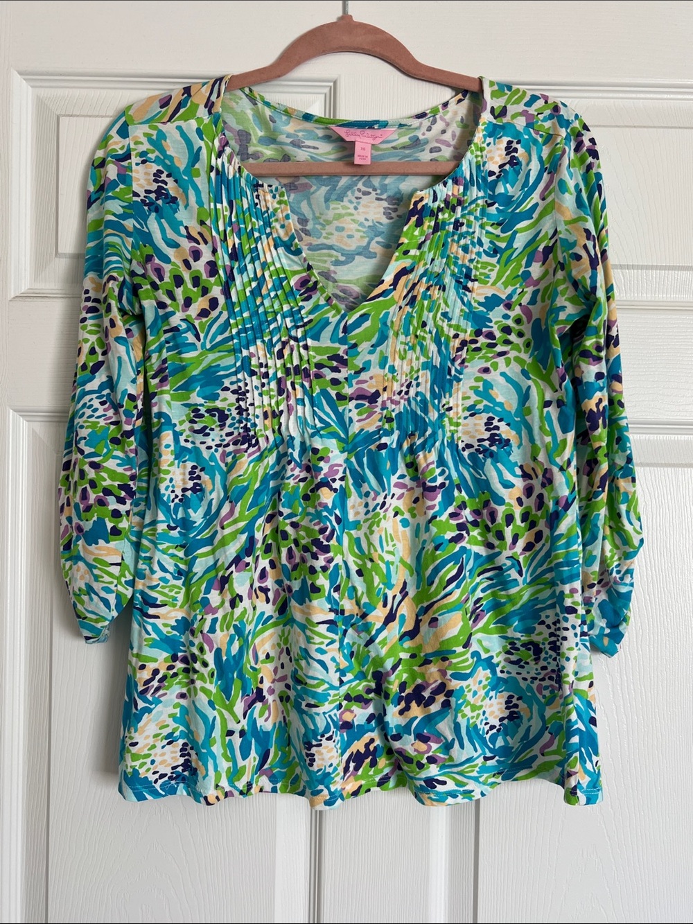 Lilly Pulitzer Braylen top Sea Soirée XS